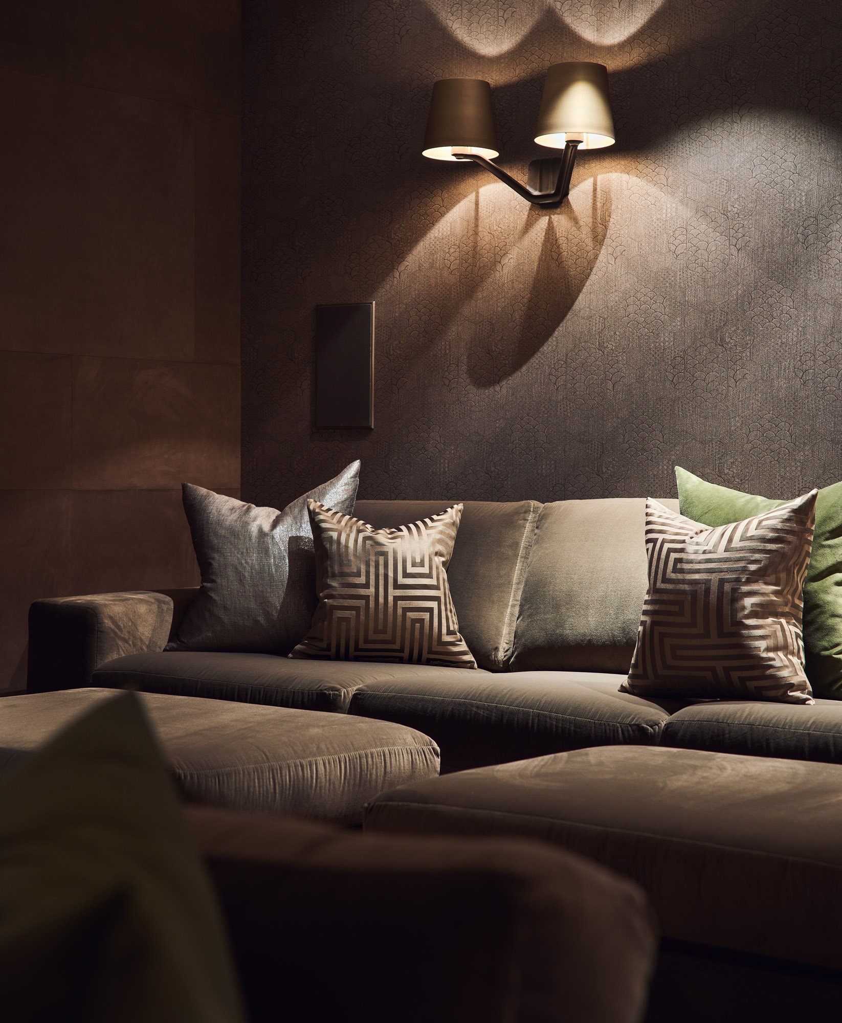 luxurious interior design cinema