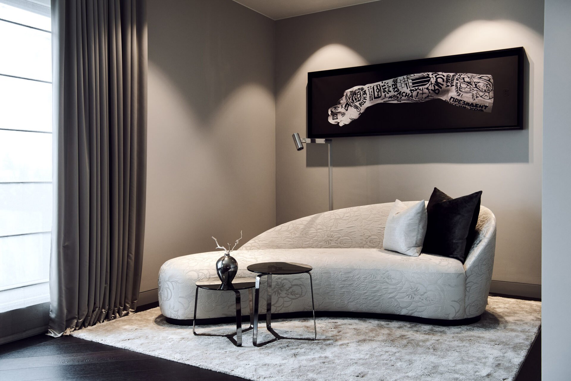 interior design luxury couch