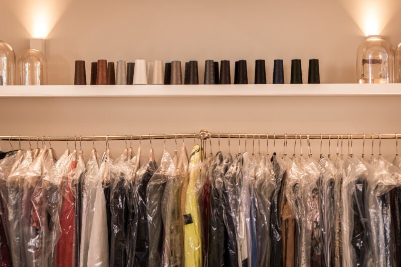 interior design sewing boutique clothing rack